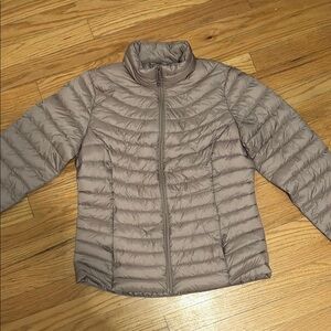 Women's 32 Heat Taupe Quilted Jacket